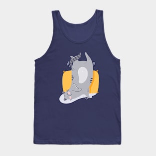 Lazy Cat Tank Top